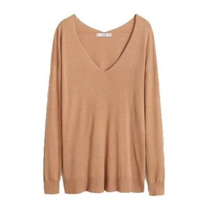 Mango V Neck Sweater